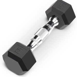 Rubber Hex Dumbbell